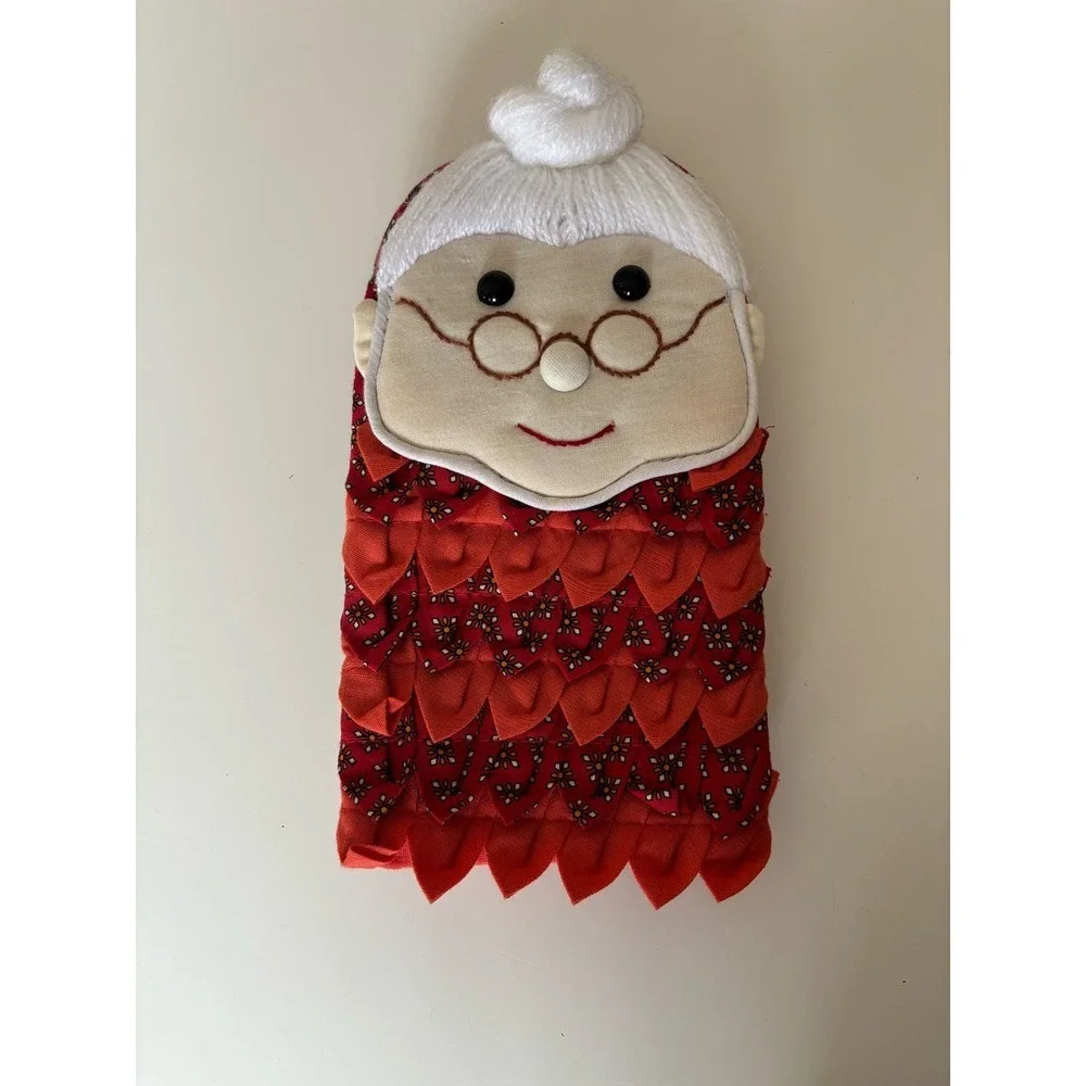 Vintage Quilted Granny Pot Holder